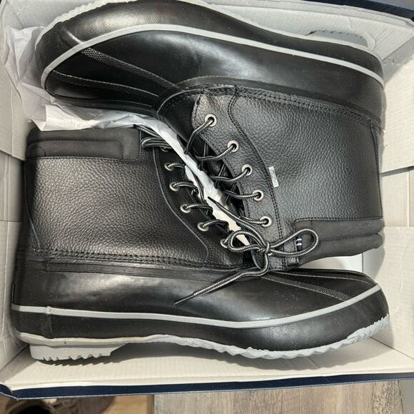 NAUTICA Mens Duck Waterproof Shell Snow & Rain Boot sz 12 Wide NEW # M358 main image 4